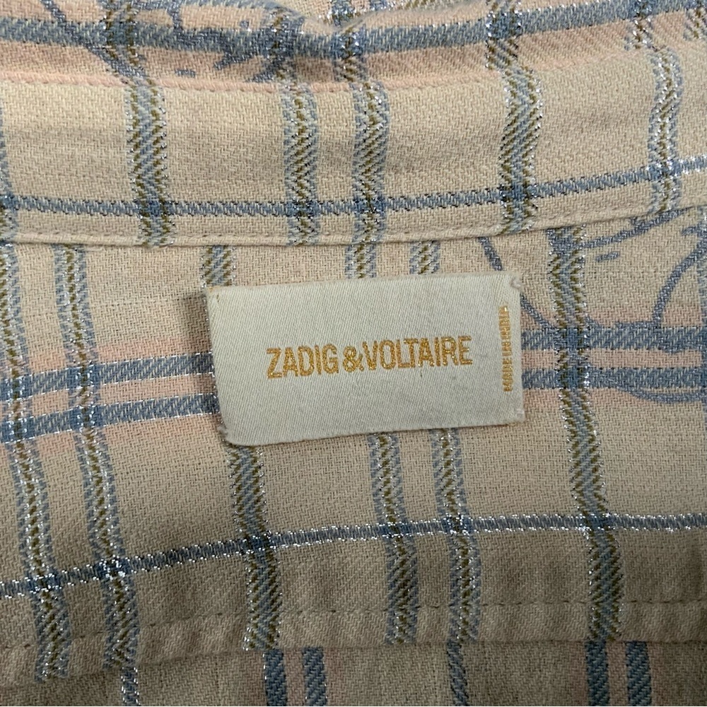 Zadig & Voltaire‎ high fashion shirt. - Picture 7 of 15